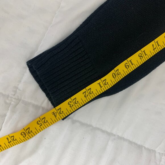 Dockers Men’s 1/4 Zip Cotton Sweater – Black – Medium - Picture 14 of 14